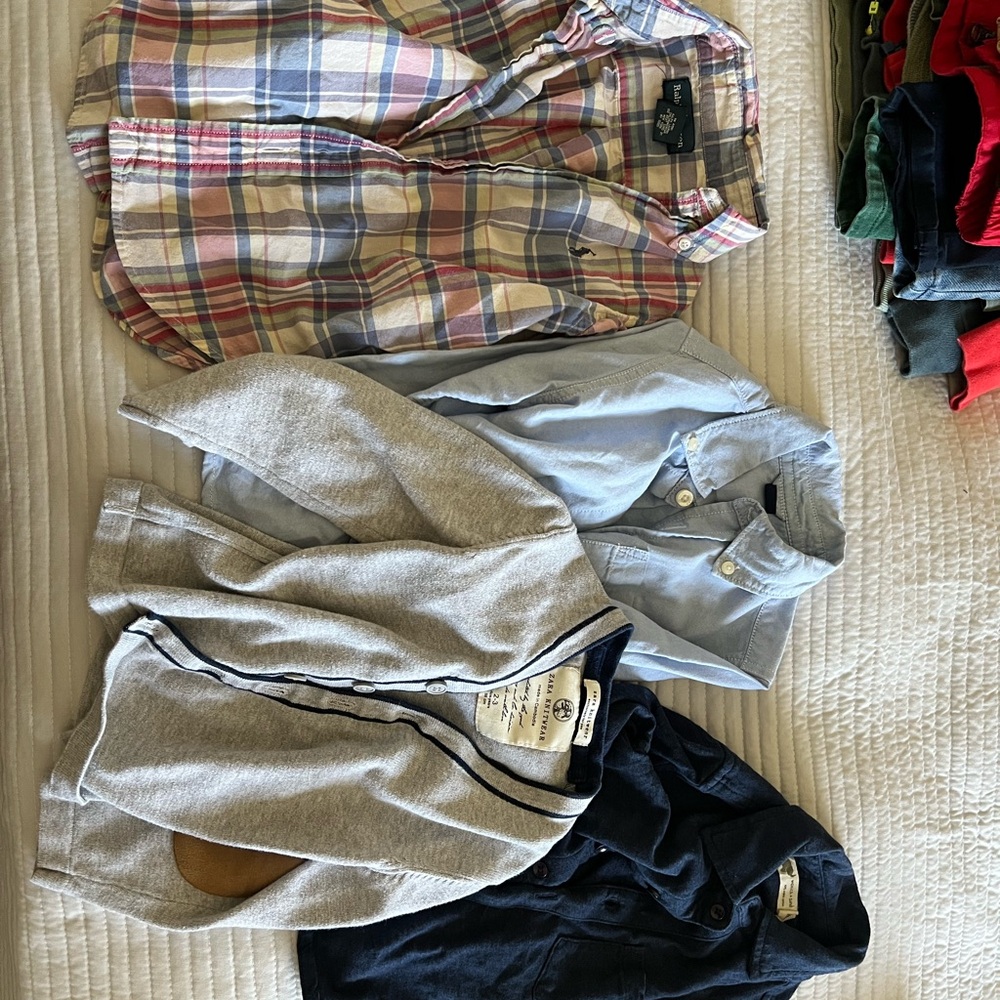 Vineyard Vines Multicolor Plaid Kids Button Down Shirt